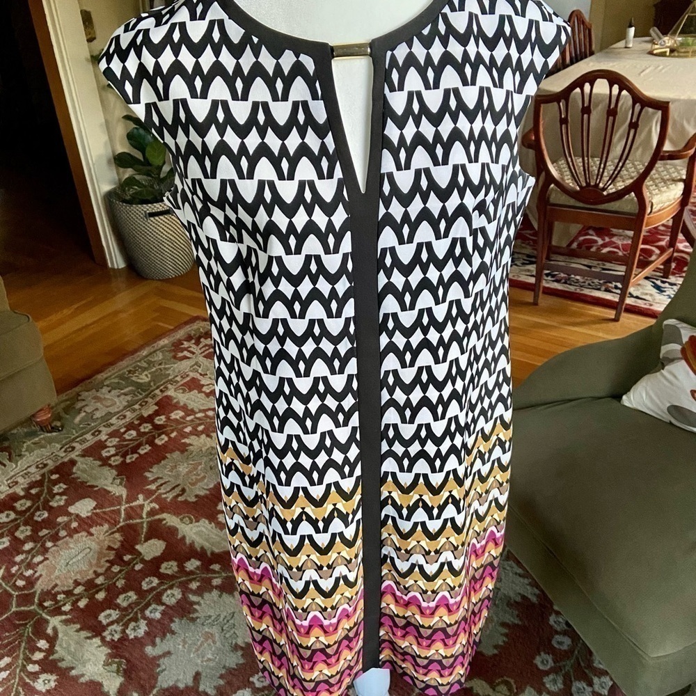 Roz & Ali Sleeveless Shift Dress sz 16​​​​​​​​​​​​​​​​​​​​​​​​​​​